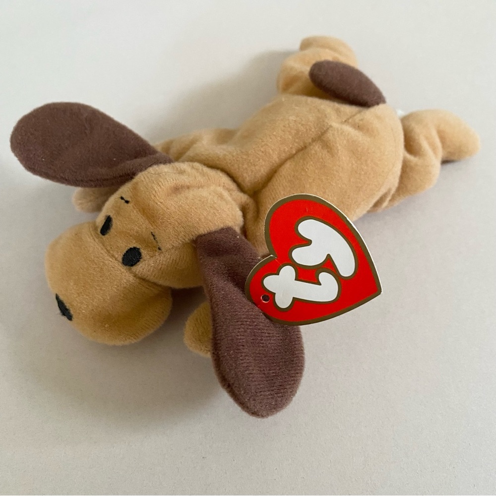 Ty Teenie Beanie Baby Bones The Dog 1993 Mc Donald’s Collectible VINTAGE NWT